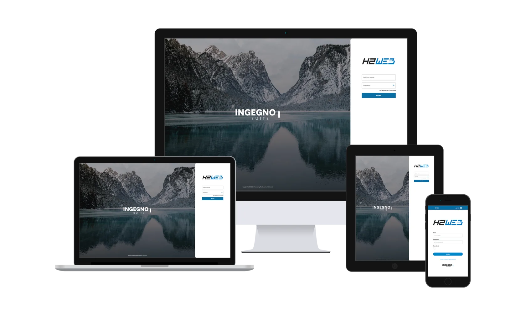 Anteprima desktop mobile INGEGNO Suite