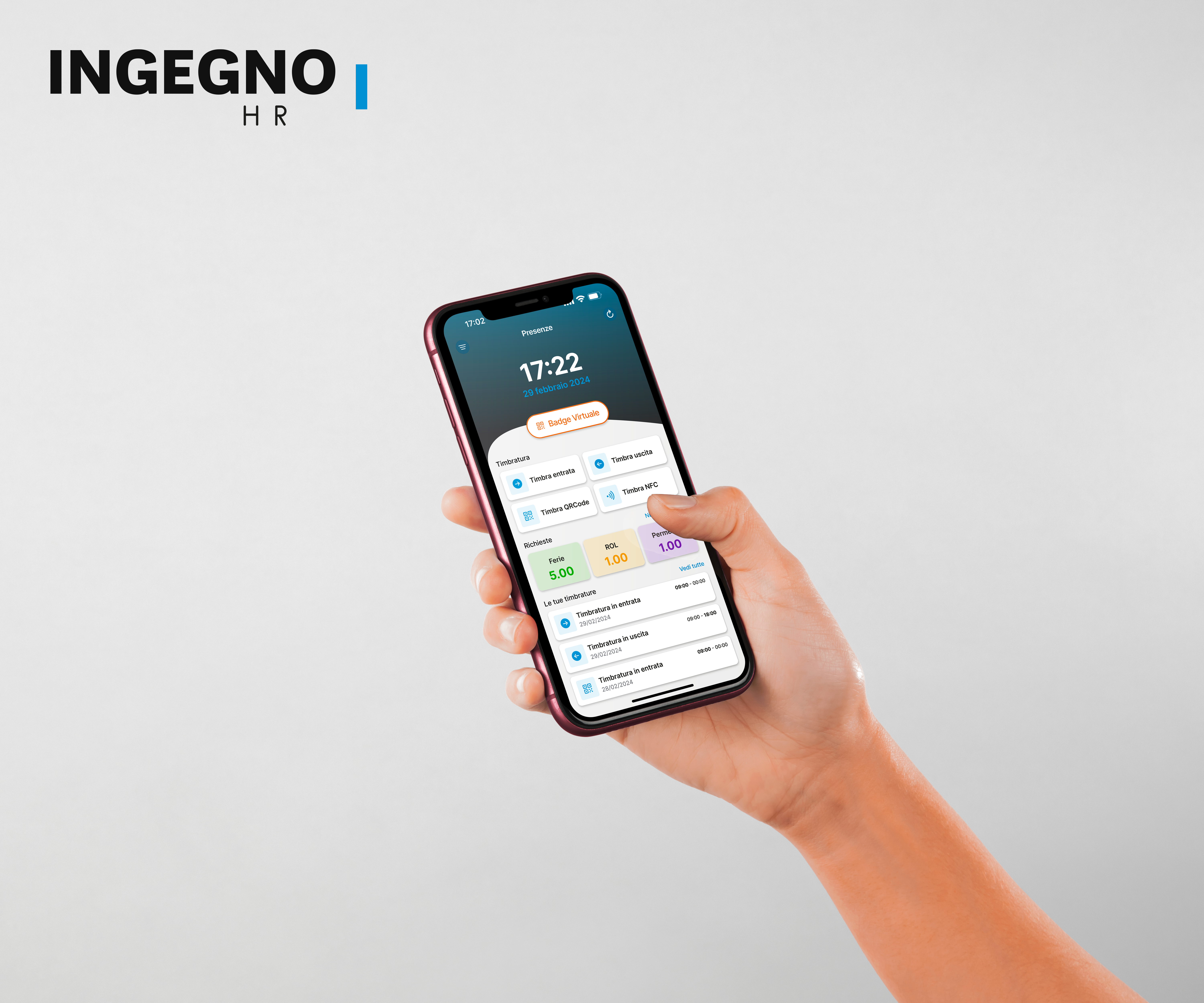 Screenshot INGEGNO App Mobile